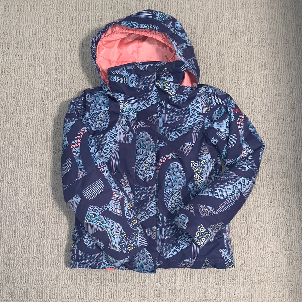 Roxy Girls size 8 small ski snowboard jacket